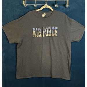 Air Force Men’s Blue Short‎ Sleeve T-Shirt Size XL With Embroidered Letters